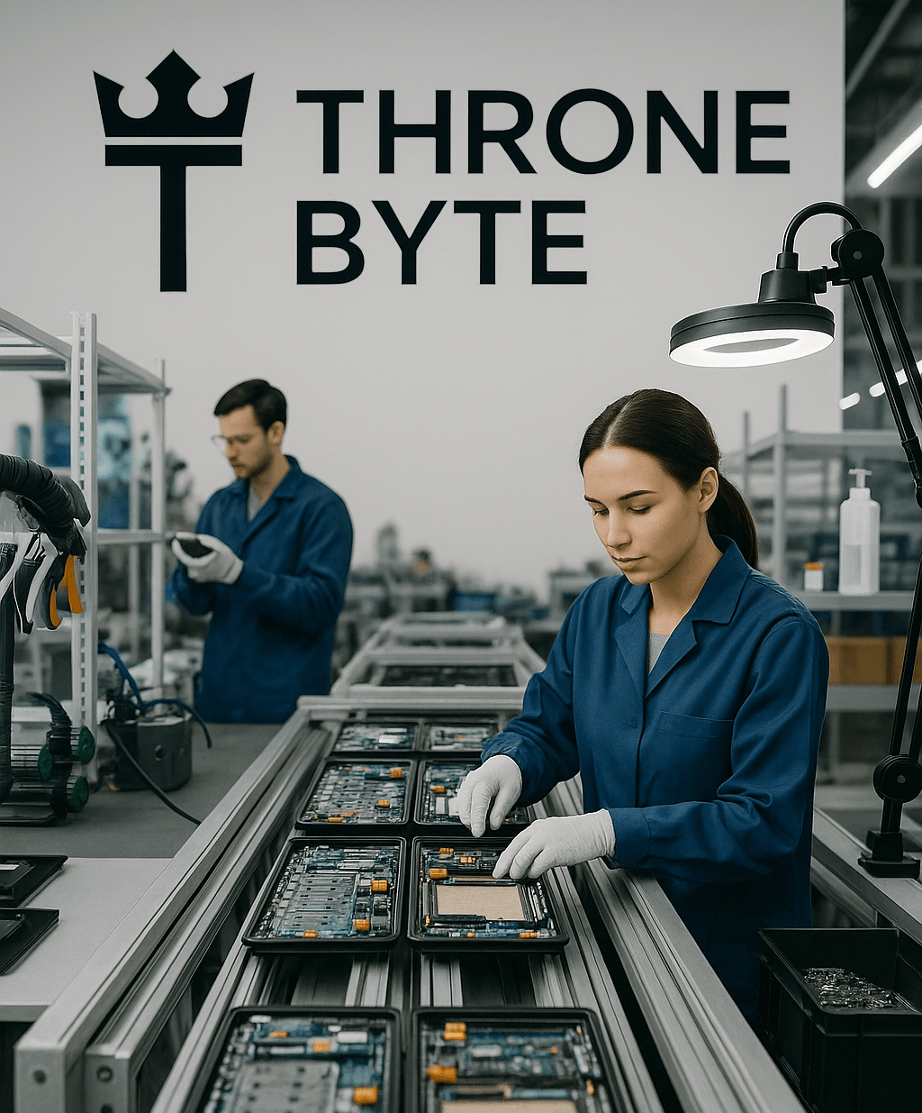 Team member working